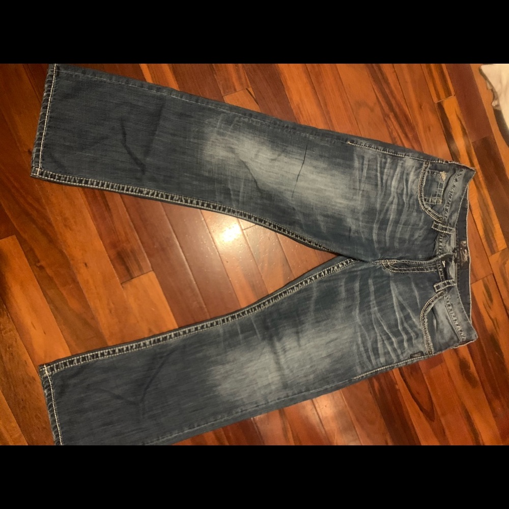 Silver Jeans Men’s Gordy 36”x32” like new